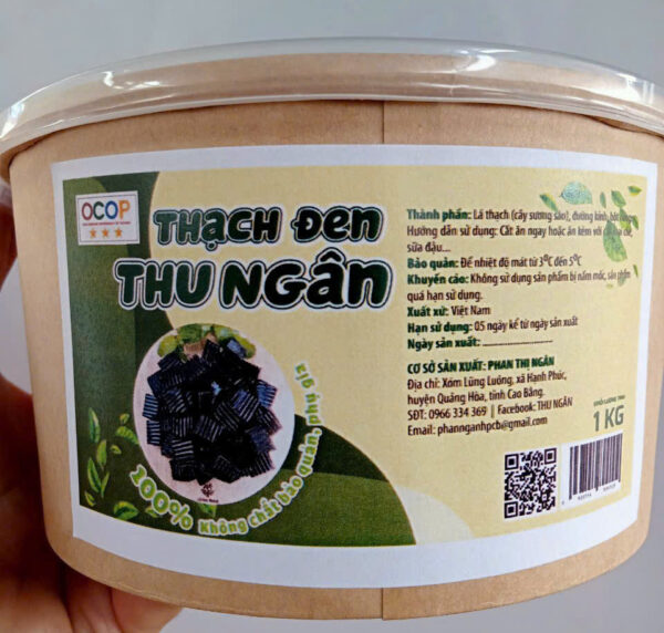 Thạch đen Thu Ngân